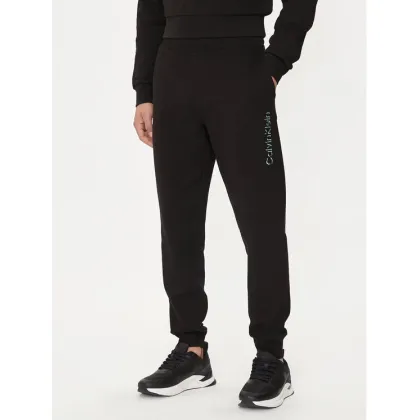 Zdjęcie Calvin Klein Spodnie dresowe Shadow Embosed Logo K10K113097 Czarny Regular Fit