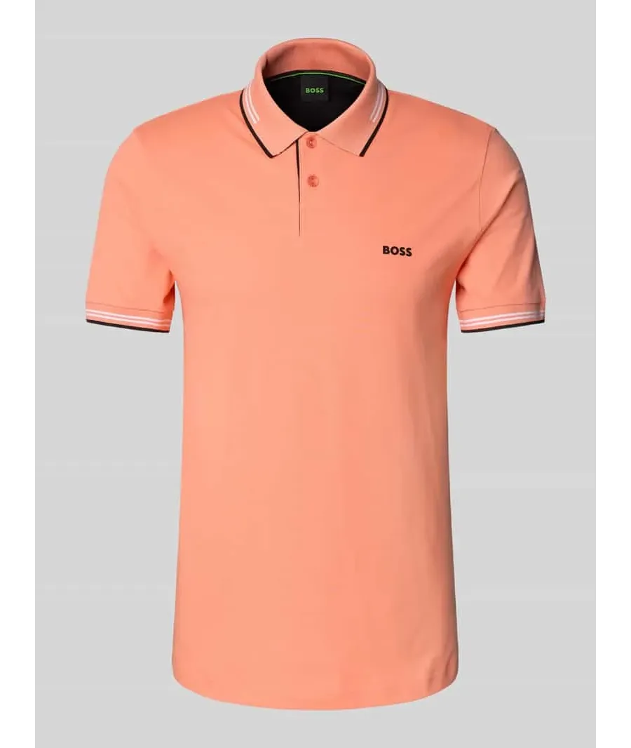 obrazek 1 Koszulka polo z detalem z logo model ‘Paul’