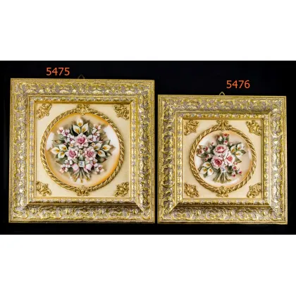 Zdjęcie Cudowny obraz do salonu z porcelany