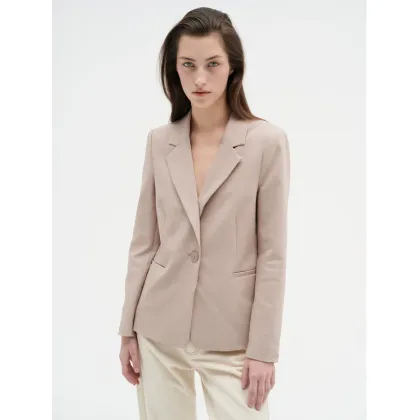 Zdjęcie InWear Marynarka Zella 30108171 Beżowy Regular Fit