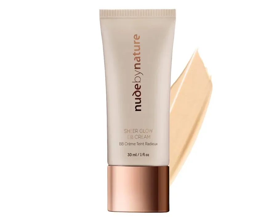 obrazek 1 Nude By Nature Sheer Glow Krem BB 01 Porcelain Porcelain 30 ml Nude by Nature