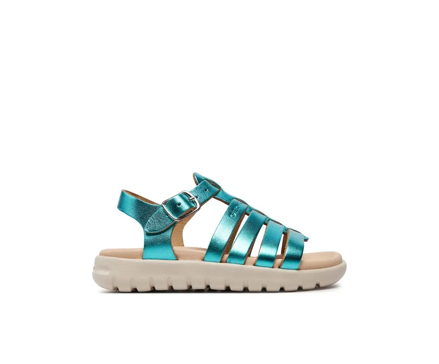 obrazek 1 Geox Sandały J Sandal Soleima Gir J35GSB 000CF C3035 M Zielony