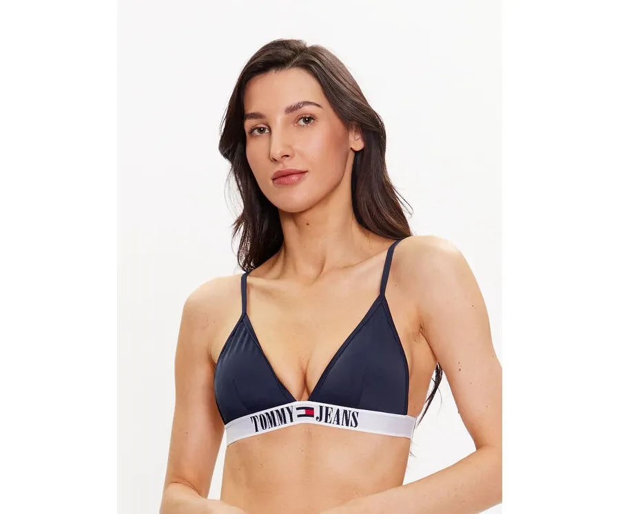 obrazek 1 Tommy Jeans Góra od bikini UW0UW04079 Granatowy