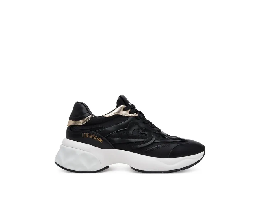 obrazek 1 LOVE MOSCHINO Sneakersy JA15326G1MIQE00A Czarny