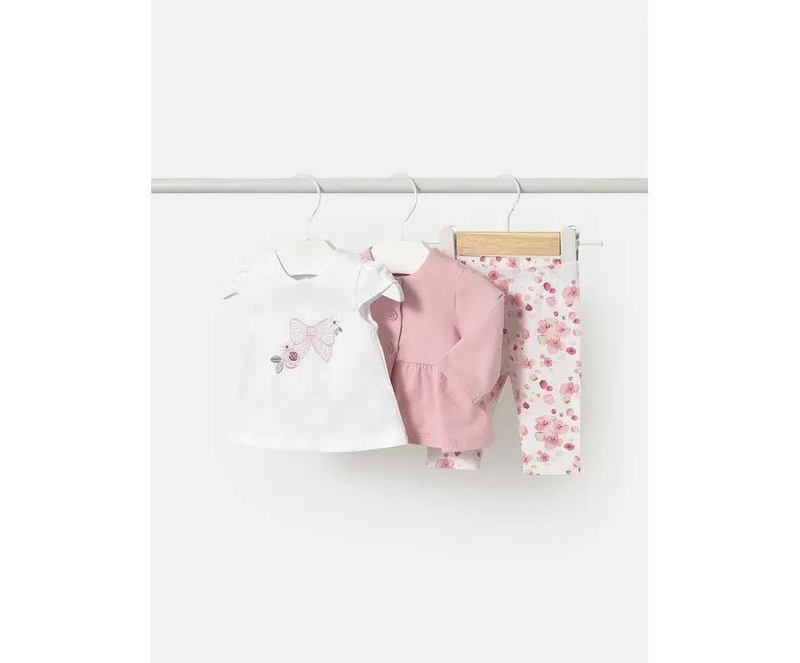 obrazek 1 Mayoral Komplet dziecięcy 1761 Różowy Regular Fit