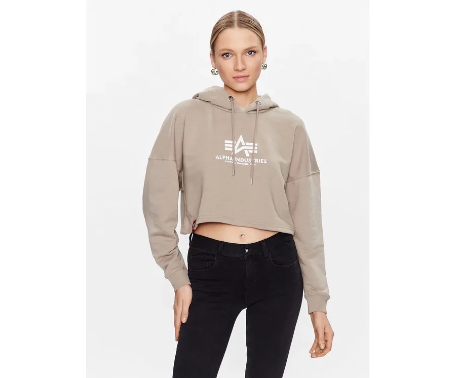 obrazek 1 Alpha Industries Bluza Basic 116057 Beżowy Regular Fit