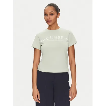 Zdjęcie Guess T-Shirt V5GI03 I3Z14 Zielony Regular Fit