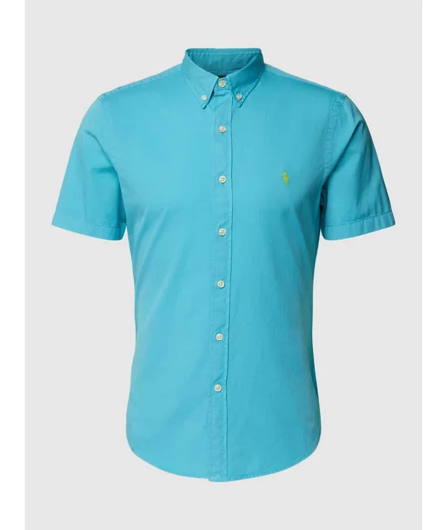 obrazek 1 Koszula casualowa o kroju slim fit z rękawem o dł. 1/2