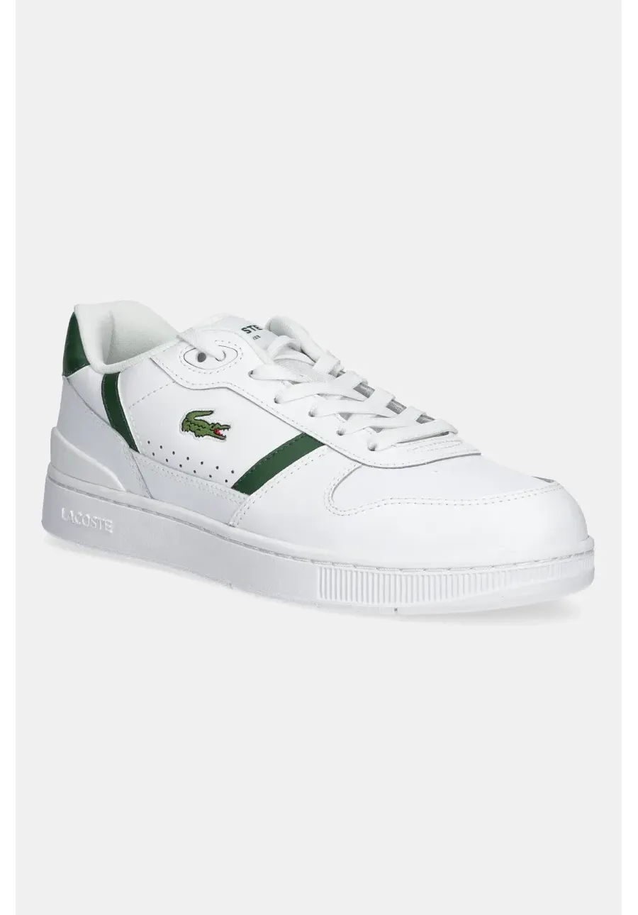 obrazek 1 Lacoste sneakersy skórzane T-Clip Set kolor biały 48SMA0031