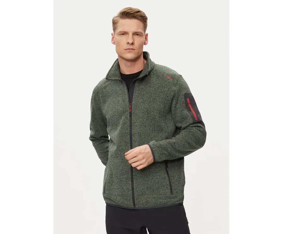 obrazek 1 CMP Bluza 3H60747N Zielony Regular Fit