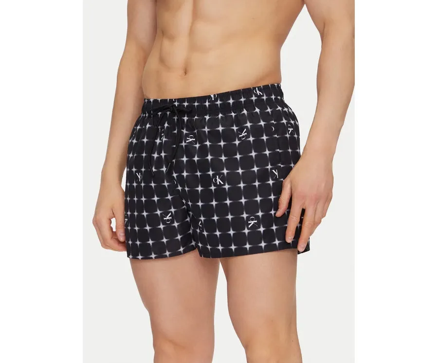 obrazek 1 Calvin Klein Swimwear Szorty kąpielowe KM0KM01172 Czarny Regular Fit