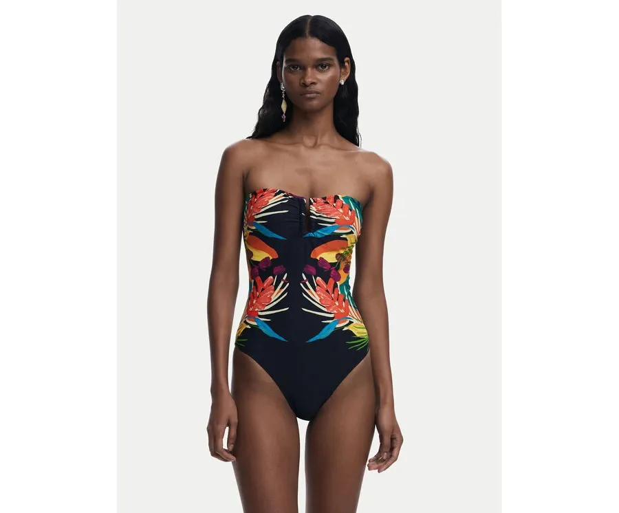 obrazek 1 Desigual Strój kąpielowy Bahamas 25SWMK09 Czarny