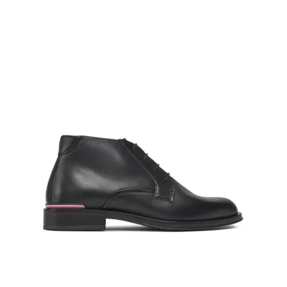 Zdjęcie Tommy Hilfiger Trzewiki Core Rwb Hilfiger Lth L Boot FM0FM04804 Czarny