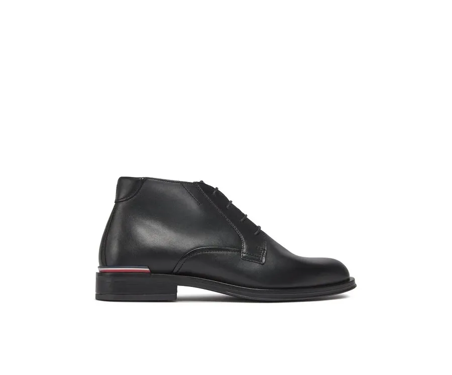obrazek 1 Tommy Hilfiger Trzewiki Core Rwb Hilfiger Lth L Boot FM0FM04804 Czarny