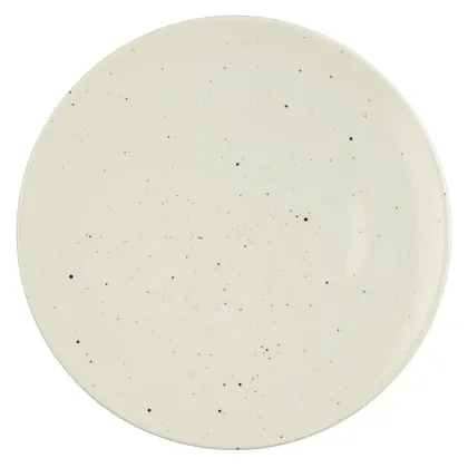 Zdjęcie Duży płaski talerz z porcelany 30 cm w kolorze szampana - Seltmann Weiden
