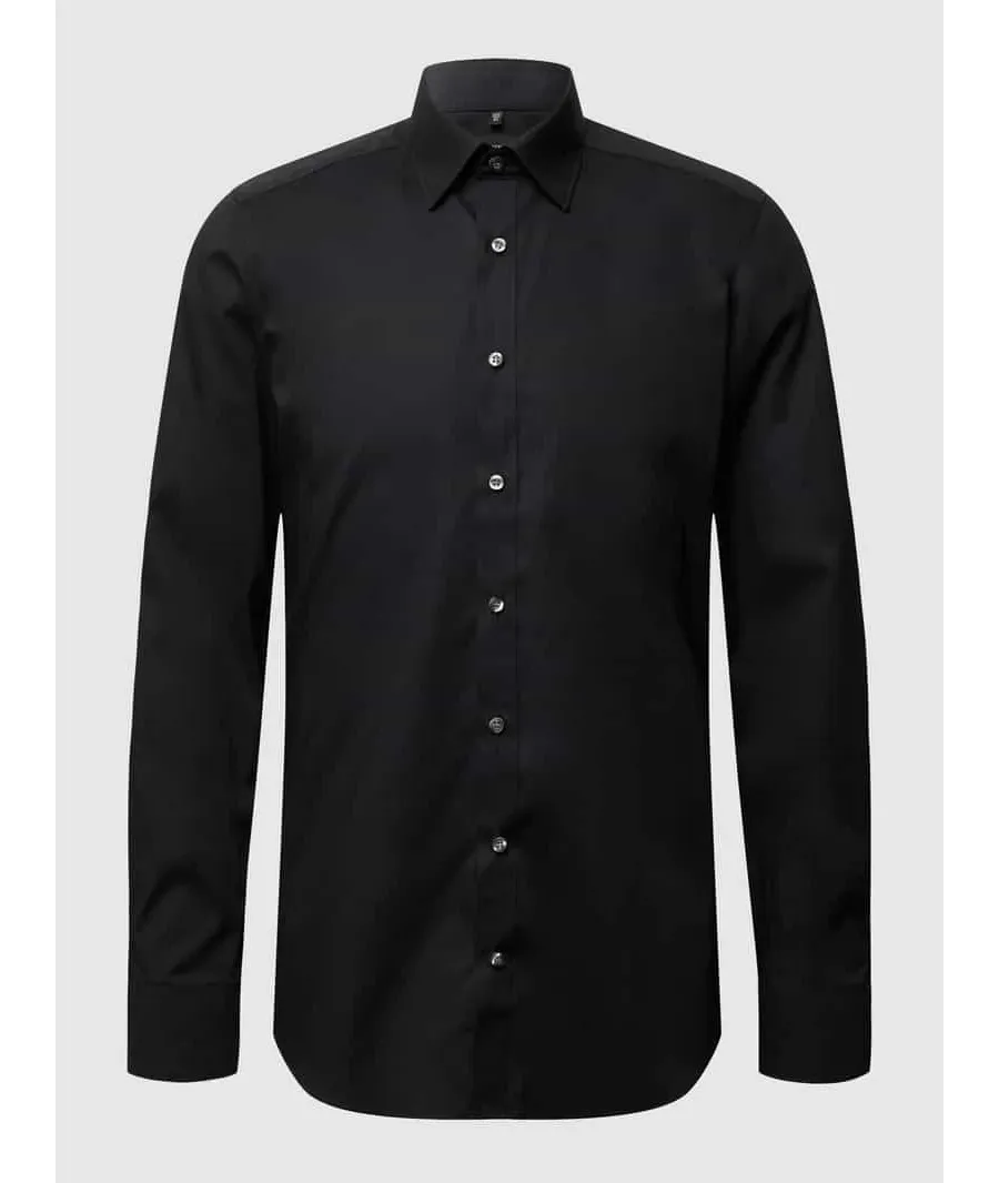 obrazek 1 Koszula biznesowa o kroju slim fit z popeliny