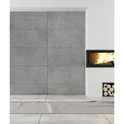 Zdjęcie 60x60 cm DS - (ciemny popiel) - płyta beton architektoniczny