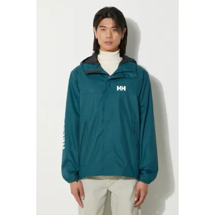Zdjęcie Helly Hansen kurtka przeciwdeszczowa Ervik kolor zielony 64032