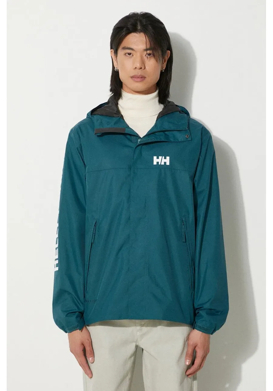 obrazek 1 Helly Hansen kurtka przeciwdeszczowa Ervik kolor zielony 64032