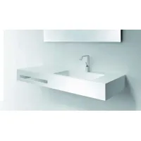 Picture Beautiful wall-mounted Host washbasin console for a minimalist bathroom