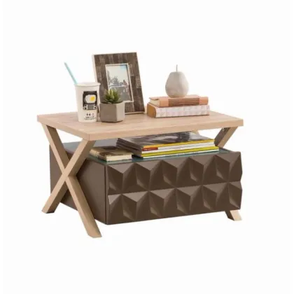 Zdjęcie Stolik nocny w oryginalnym designie do pokoju młodzieżowego - Cilek