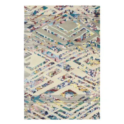 Picture Beautiful, colorful modern carpet - YETI SUMMIT 52001
