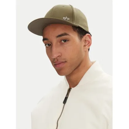 Zdjęcie Alpha Industries Czapka z daszkiem Metal Label 156905 Zielony