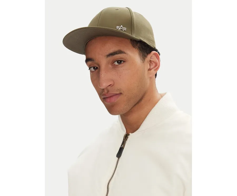 obrazek 1 Alpha Industries Czapka z daszkiem Metal Label 156905 Zielony