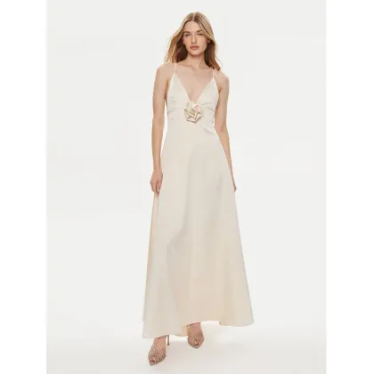 Zdjęcie Kontatto Sukienka wieczorowa YM825 Beżowy Regular Fit