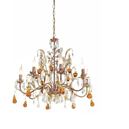 Zdjęcie Dekoracyjny żyrandol do gabinetu - Euro Lamp Art