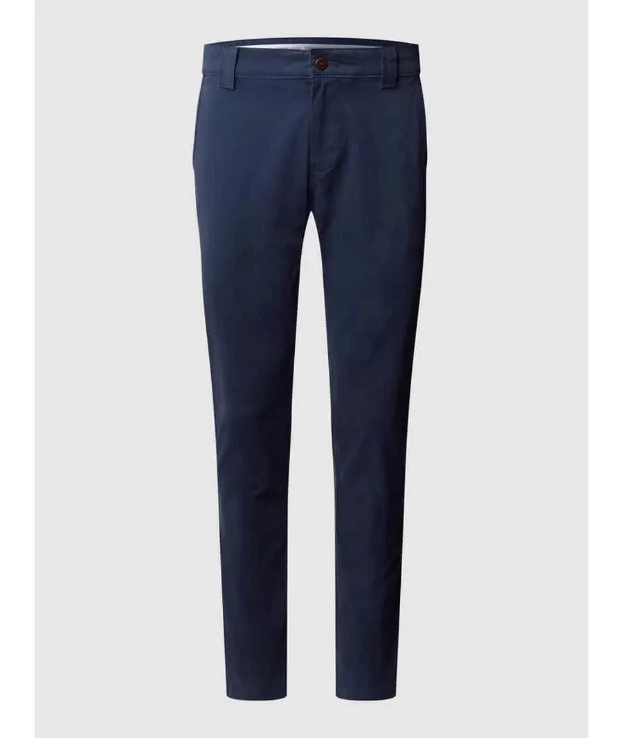 obrazek 1 Chinosy o kroju slim fit z dodatkiem streczu model ‘Scanton’