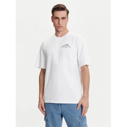 Zdjęcie Karl Kani T-Shirt Palm Print PD00005330 Biały Relaxed Fit