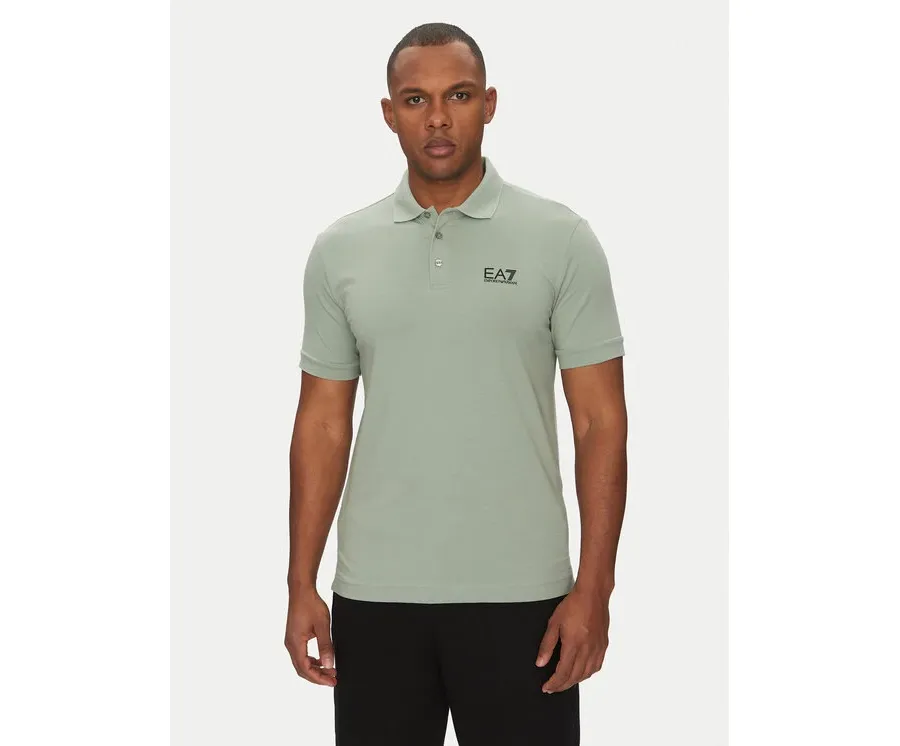 obrazek 1 EA7 Emporio Armani Polo 8NPF14 PJVQZ U9024 Zielony Regular Fit