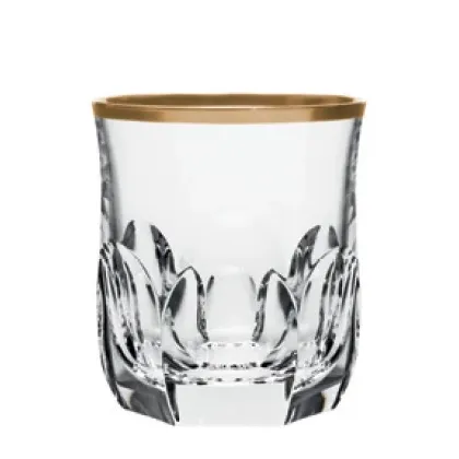 Zdjęcie Kryształowa szklanka do whisky - Palais Gold