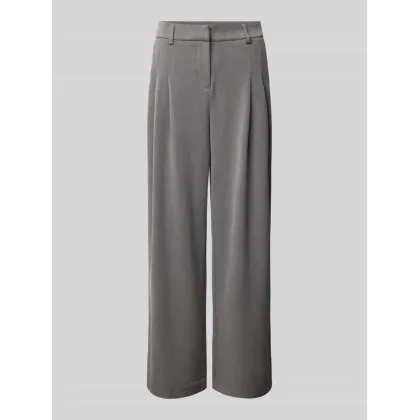 Zdjęcie Spodnie materiałowe o kroju baggy fit z plisami model ‘Henrika’