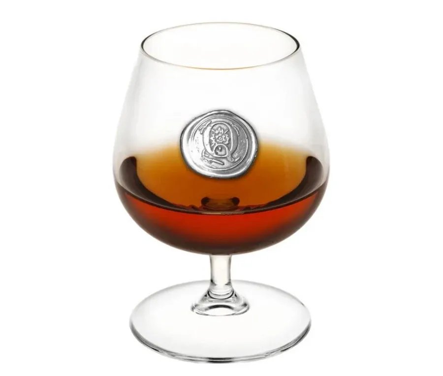 obrazek 1 Gustowny kieliszek do koniaku z grawerowaniem - 410 ml