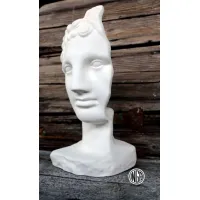 Zdjęcie Genialne gispowe popiersie Fragment głowy