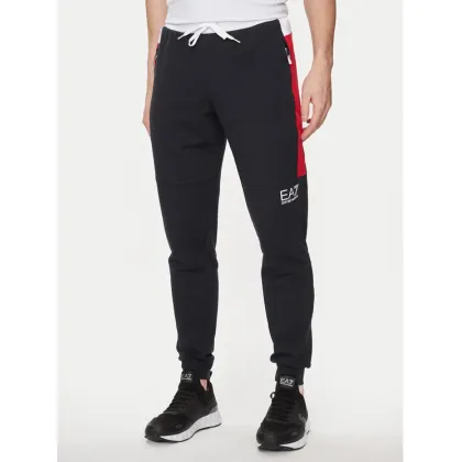 Zdjęcie EA7 Emporio Armani Spodnie dresowe 3DPP66 PJLIZ 1578 Granatowy Regular Fit