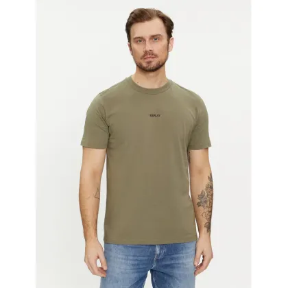 Zdjęcie Replay T-Shirt M6795.000.2660 Zielony Regular Fit REPLAY