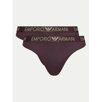 Zdjęcie Emporio Armani Underwear Komplet 2 par stringów 163333 4F235 05093 Fioletowy