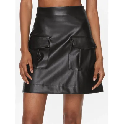 Zdjęcie Vero Moda Spódnica skórzana Sof 10299436 Czarny Regular Fit