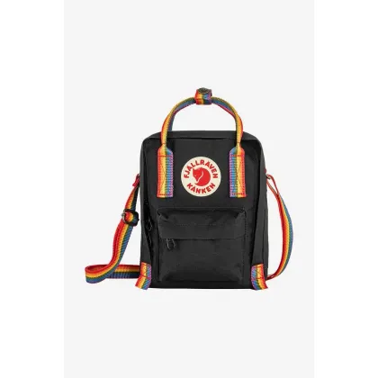 Zdjęcie Fjallraven saszetka Kanken Rainbow Sling kolor czarny F23623.550.907-907