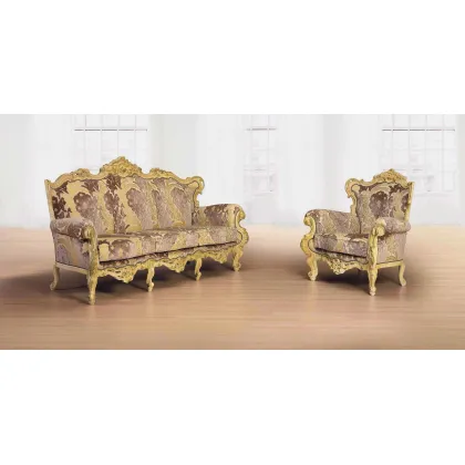 Zdjęcie Antyczna stylowa trzyosobowa sofa do wyjątkowego wnętrza - Morello Gianpaolo