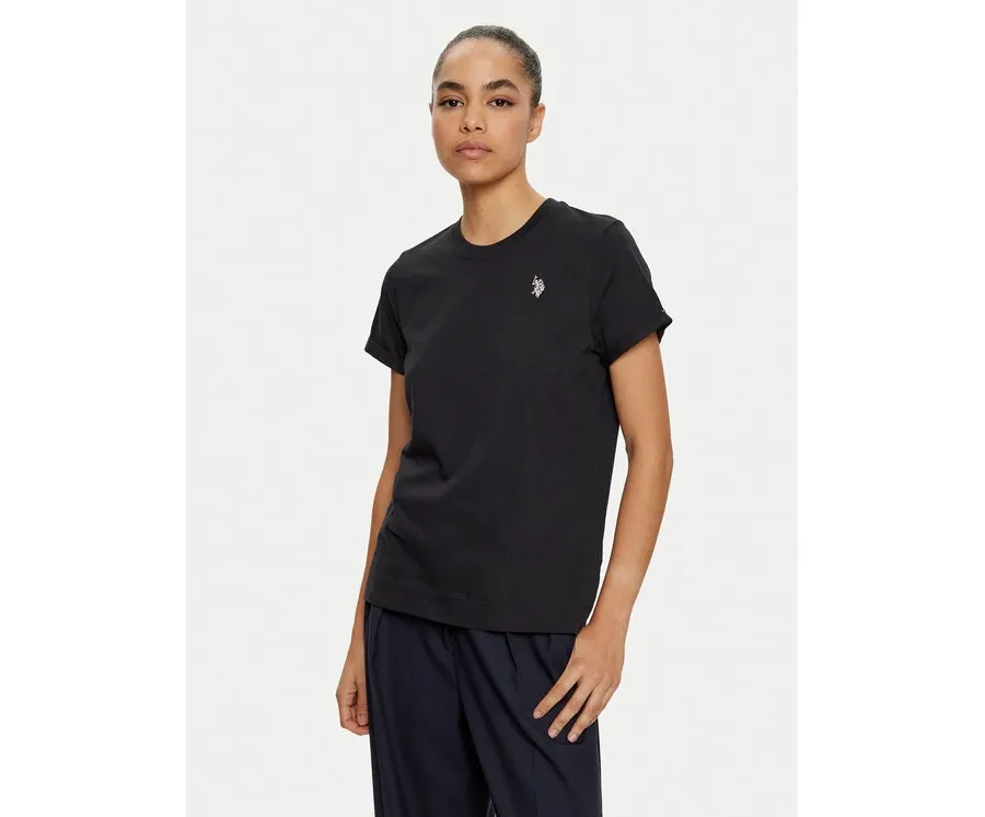 obrazek 1 U.S. Polo Assn. T-Shirt WUP0634 Czarny Regular Fit