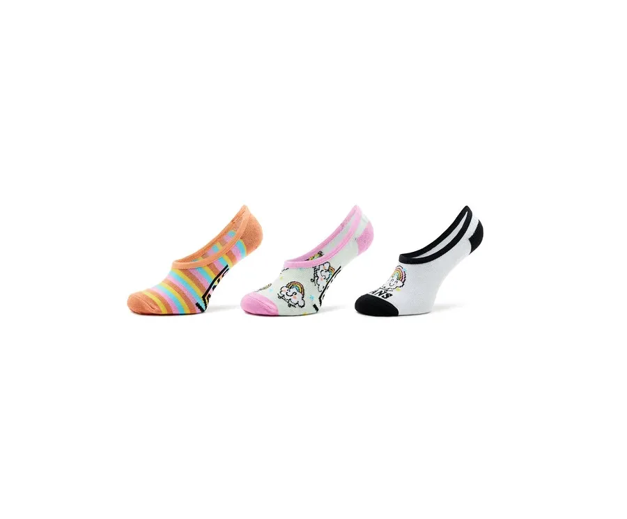 obrazek 1 Vans Zestaw 3 par stopek dziecięcych Rainbow Rider Canoodle VN0007B4YB21 Kolorowy