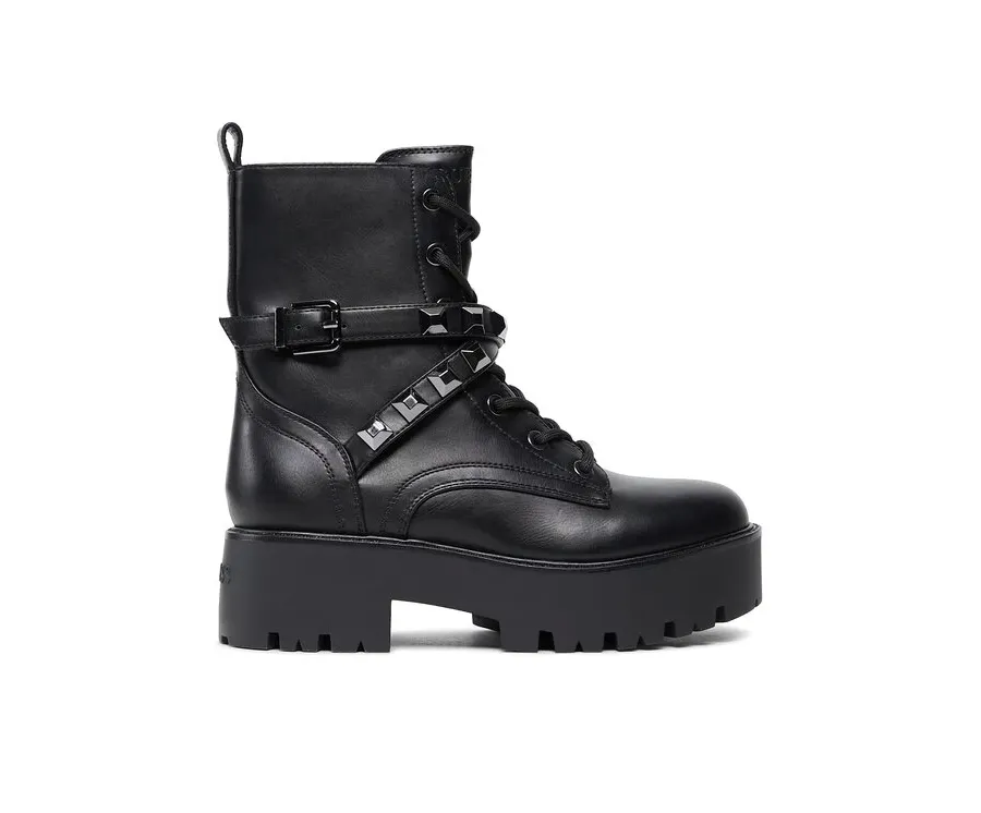 obrazek 1 Guess Trapery FL8VDA ELE10 Czarny
