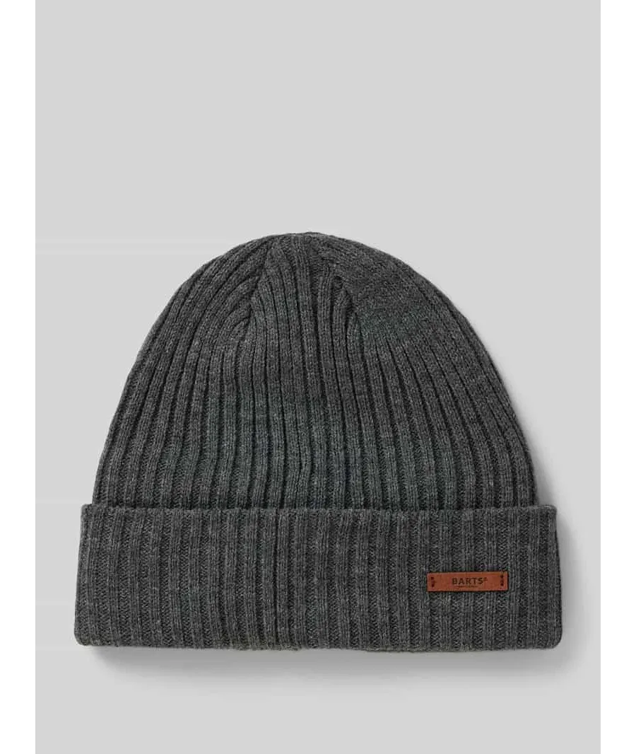 obrazek 1 Czapka beanie z detalem z logo model ‘WILBERT’