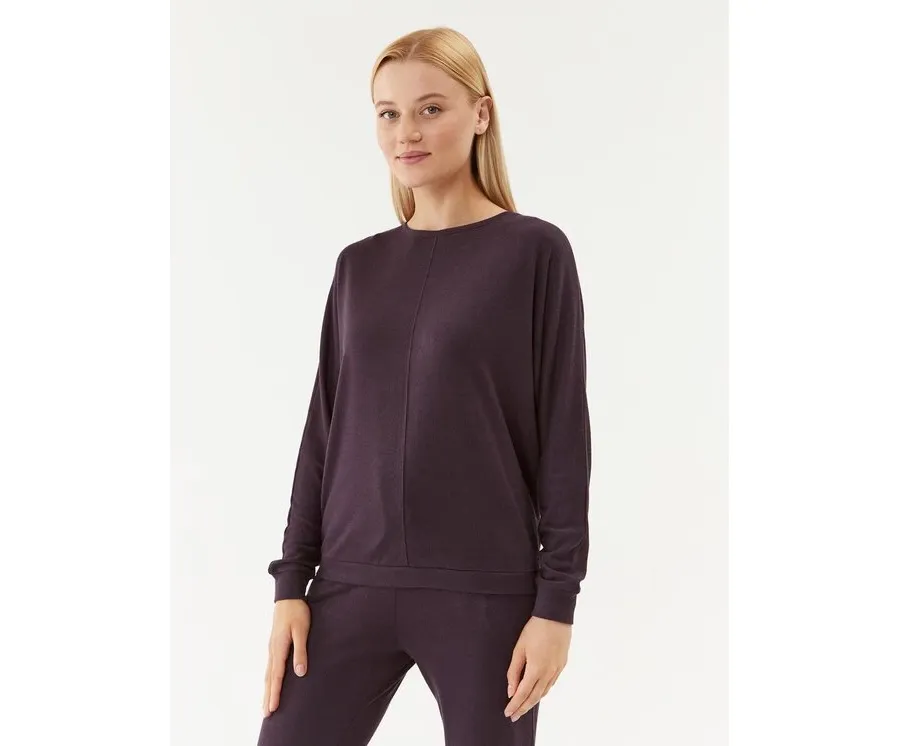 obrazek 1 Triumph Koszulka piżamowa Cozy Comfort Top 01 10216538 Granatowy Regular Fit