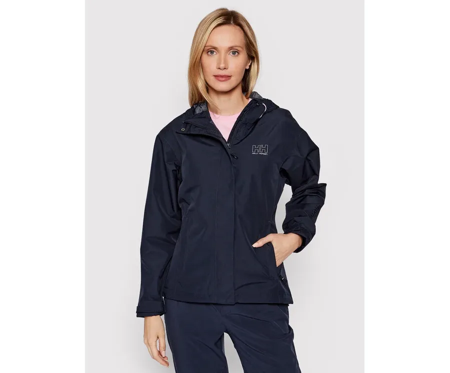 obrazek 1 Helly Hansen Kurtka przeciwdeszczowa Seven 62066 Granatowy Regular Fit