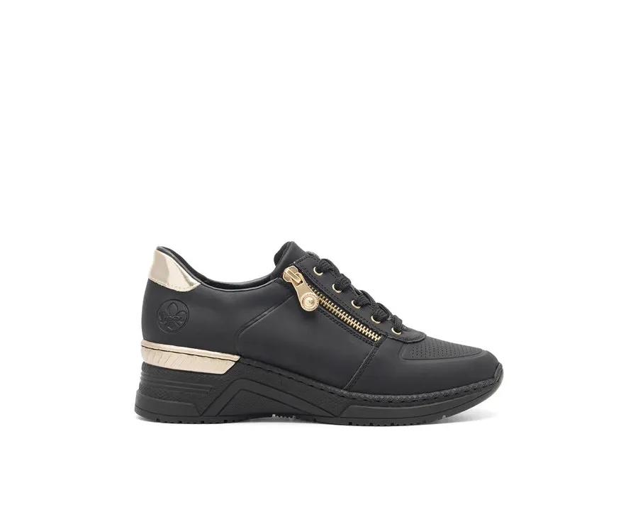 obrazek 1 Rieker Sneakersy N4305-00 Czarny